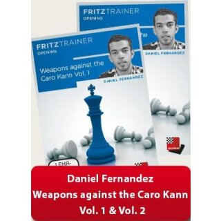 Daniel Fernandez: Weapons against the Caro Kann Vol. 1+2 - DVD