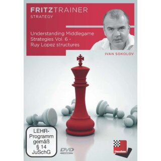 Ivan Sokolov: Understanding Middlegame Strategies 6 - Ruy Lopez Structures - DVD
