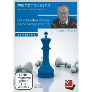 Helmut Pfleger: Die schönsten Partien der Schachgeschichte - DVD