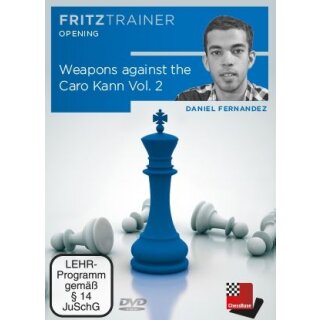 Daniel Fernandez: Weapons against the Caro Kann Vol. 2 - DVD