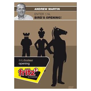 Andrew Martin: Enter 1.f4, Bird´s Opening! - DVD