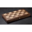 Schachkassette Nuss/Ahorn, FG 38 cm