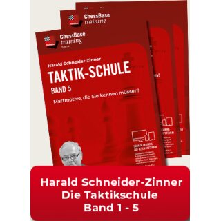 Harald Schneider-Zinner: Die Taktikschule Band 1 - 5