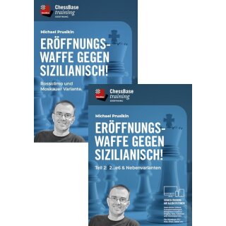 Michael Prusikin: Eröffnungswaffe gegen Sizilianisch - Teil 1 + 2