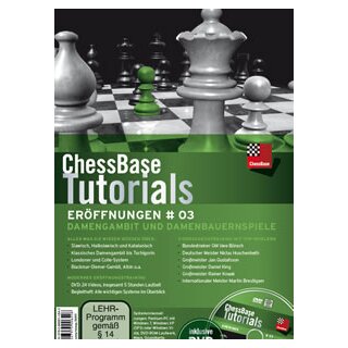 ChessBase Tutorials Er&ouml;ffnungen 03: Damengambit und Damenbauernspiele - DVD