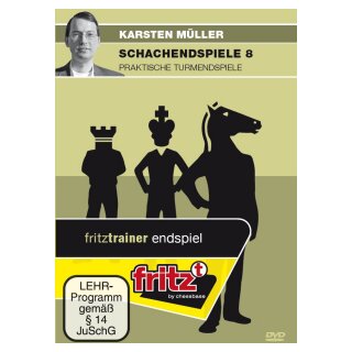Karsten Müller: Schachendspiele 8 - Praktische Turmendspiele - DVD