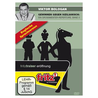 Viktor Bologan: Gewinnen gegen Sizilianisch - Band 3 - DVD