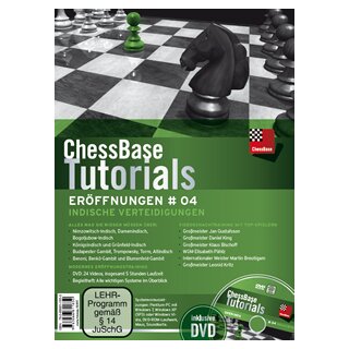 ChessBase Tutorials Er&ouml;ffnungen 04: Indische Verteidigungen - DVD