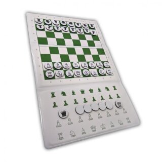 Mini Magnet Schach 2.0 Reiseschach Dreifachklappbrett SchachQueen 
